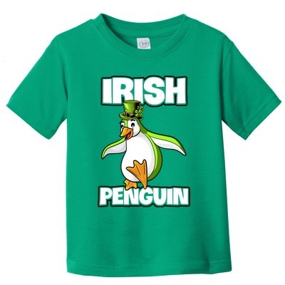 Happy Patrick's Day Irish Penguin Leprechaun Gifts Toddler T-Shirt
