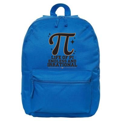 Happy Pi Day Math Teacher Mathematics Irrational Pi Symbol Gift 16 in Basic Backpack