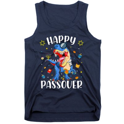 Happy Passover Dinosaur Jewish Passover Tank Top