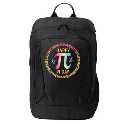 Happy Pi Day Mathematischer Mathematiklehrer Pi 3.14 City Backpack