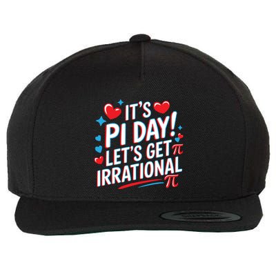 Happy Pi Day Math Teacher Mathematics Irrational Pi Symbol Great Gift Wool Snapback Cap
