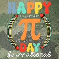 Happy Pi Day Be Irrational Legacy Tie Dye Trucker Hat