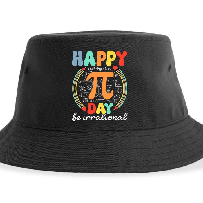 Happy Pi Day Be Irrational Sustainable Bucket Hat