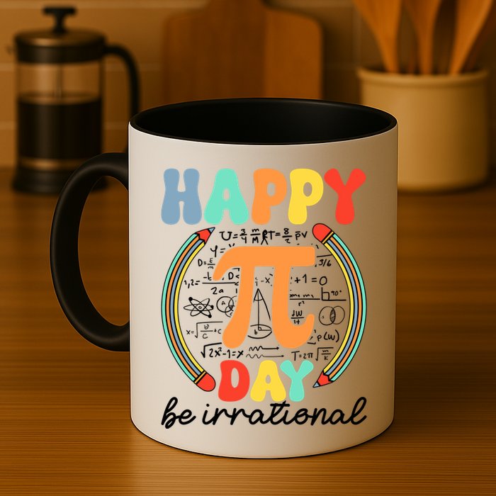 Happy Pi Day Be Irrational Mug
