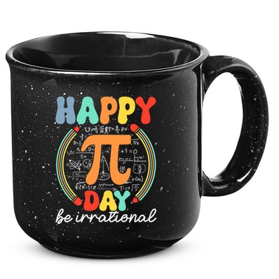 Happy Pi Day Be Irrational 15oz Campfire Ceramic Mug