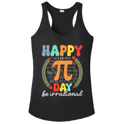 Happy Pi Day Be Irrational Ladies PosiCharge Competitor Racerback Tank