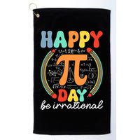 Happy Pi Day Be Irrational Golf Towel