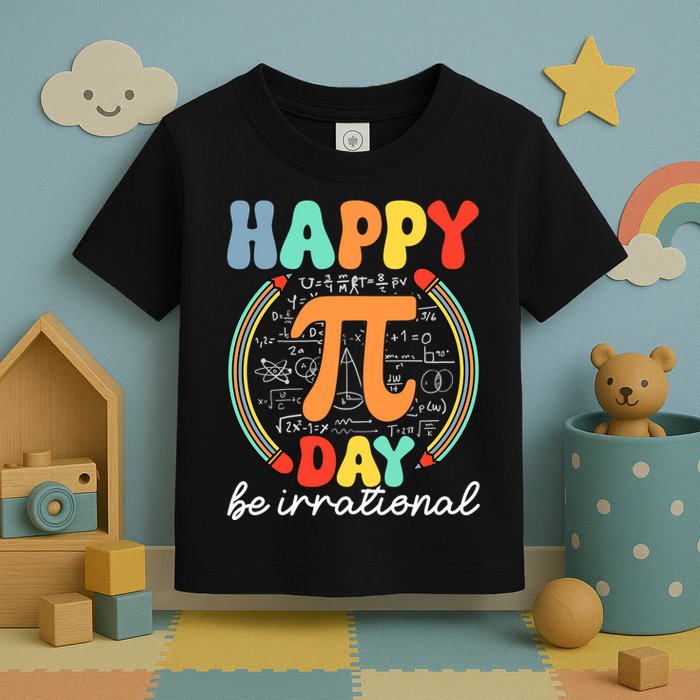 Happy Pi Day Be Irrational Toddler T-Shirt