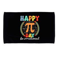 Happy Pi Day Be Irrational Microfiber Hand Towel