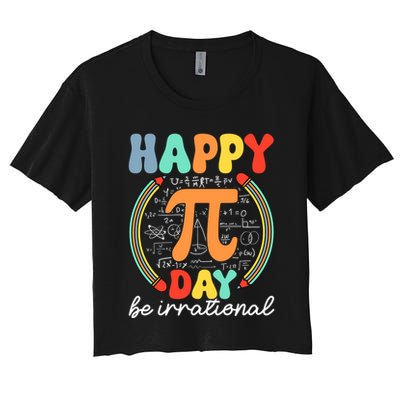 Happy Pi Day Be Irrational Crop Top