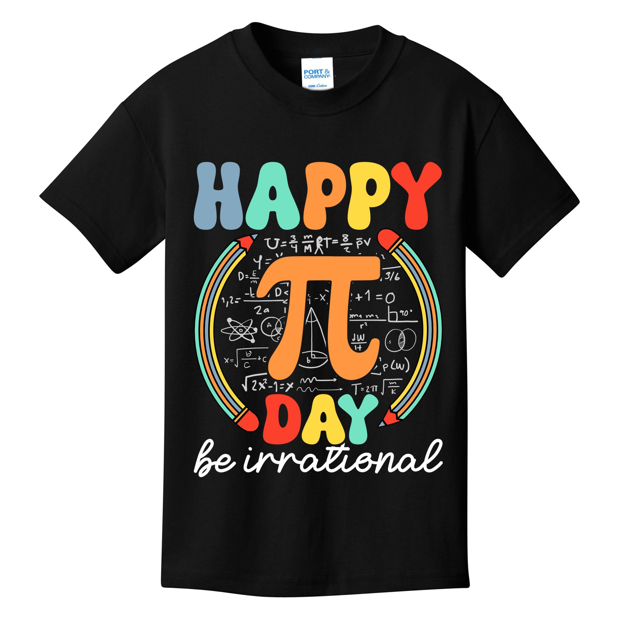 Happy Pi Day Be Irrational Kids T-Shirt