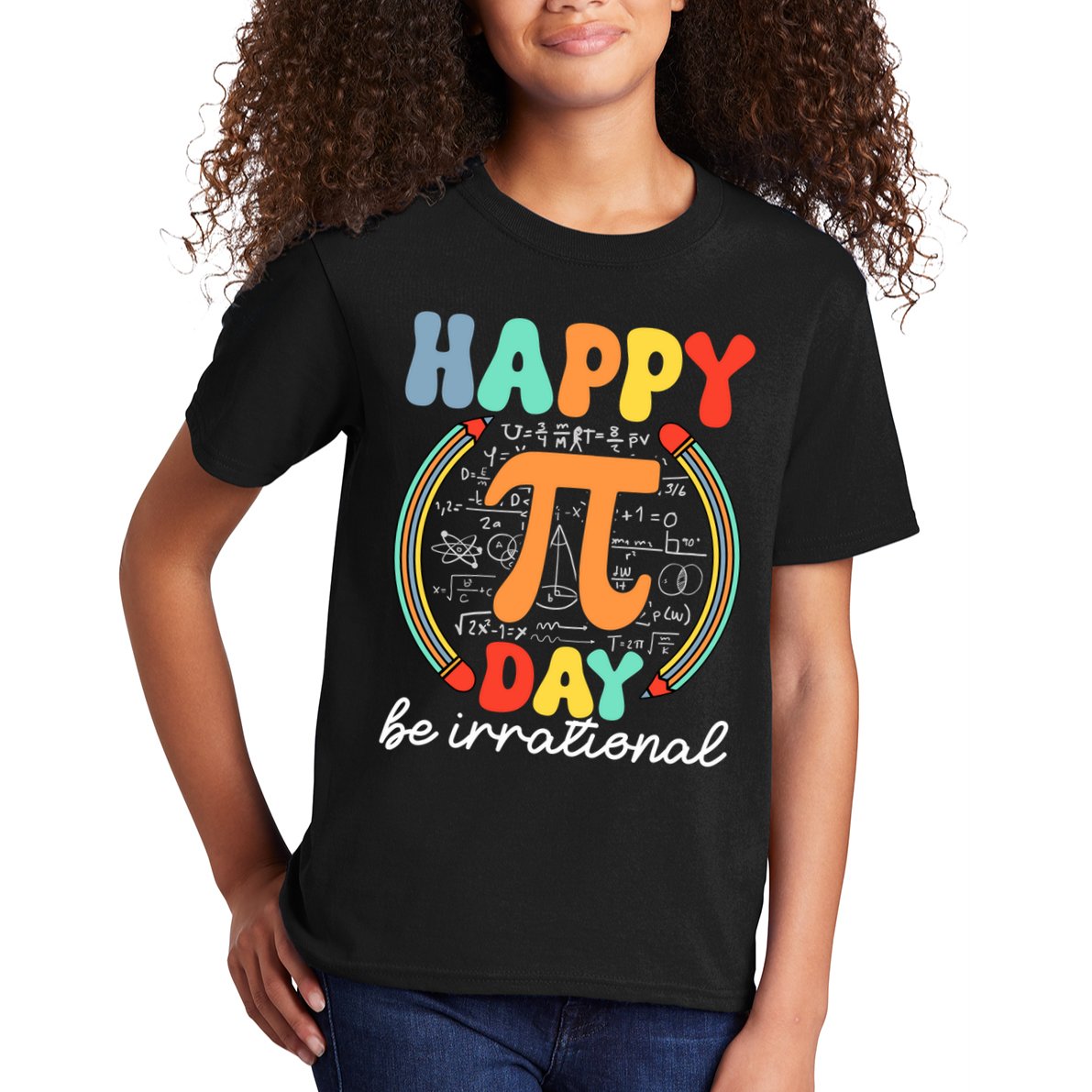 Happy Pi Day Be Irrational Kids T-Shirt