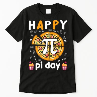 Happy Pi Day Mathematic Math Teacher For Pi Day 3.14 Tall T-Shirt
