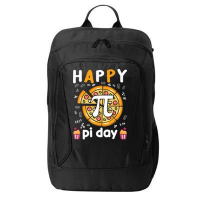 Happy Pi Day Mathematic Math Teacher For Pi Day 3.14 City Backpack