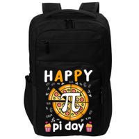 Happy Pi Day Mathematic Math Teacher For Pi Day 3.14 Impact Tech Backpack
