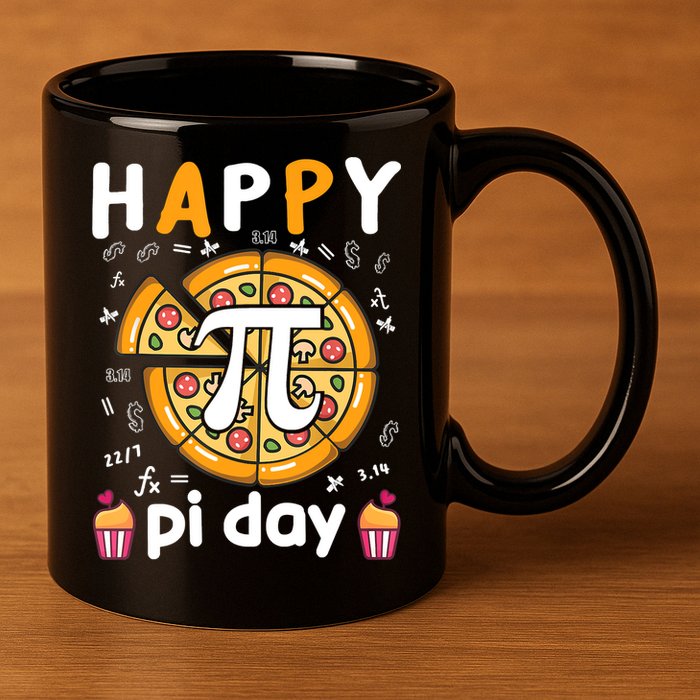 Happy Pi Day Mathematic Math Teacher For Pi Day 3.14 11oz C Handle Ceramic Mug