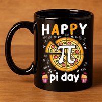 Happy Pi Day Mathematic Math Teacher For Pi Day 3.14 11oz C Handle Ceramic Mug