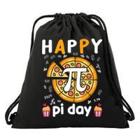 Happy Pi Day Mathematic Math Teacher For Pi Day 3.14 Drawstring Bag
