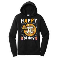 Happy Pi Day Mathematic Math Teacher For Pi Day 3.14 Women's Pullover Hoodie