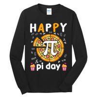 Happy Pi Day Mathematic Math Teacher For Pi Day 3.14 Tall Long Sleeve T-Shirt