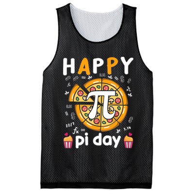 Happy Pi Day Mathematic Math Teacher For Pi Day 3.14 Mesh Reversible Basketball Jersey Tank
