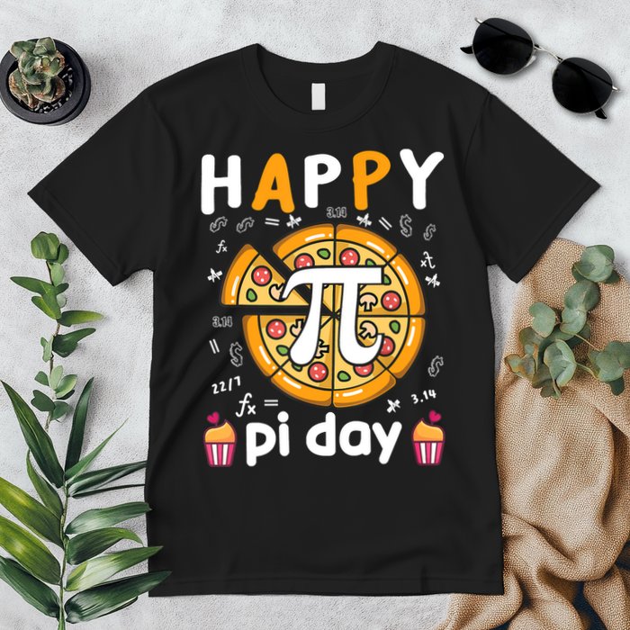 Happy Pi Day Mathematic Math Teacher For Pi Day 3.14 Premium T-Shirt