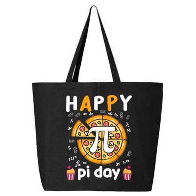 Happy Pi Day Mathematic Math Teacher For Pi Day 3.14 25L Jumbo Tote