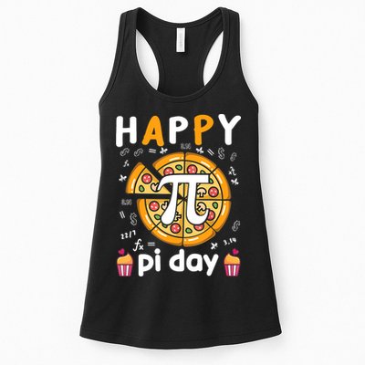 Happy Pi Day Mathematic Math Teacher For Pi Day 3.14 Womens Tank Top