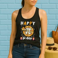 Happy Pi Day Mathematic Math Teacher For Pi Day 3.14 Womens Tank Top