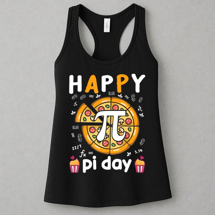 Happy Pi Day Mathematic Math Teacher For Pi Day 3.14 Womens Tank Top
