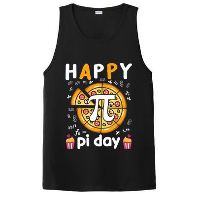 Happy Pi Day Mathematic Math Teacher For Pi Day 3.14 PosiCharge Competitor Tank