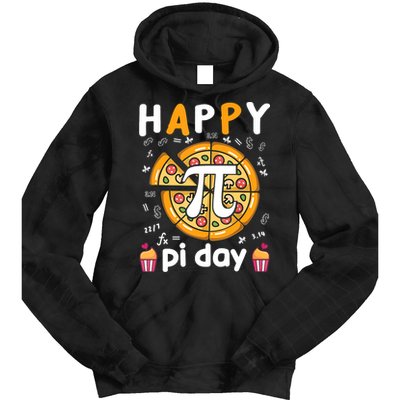 Happy Pi Day Mathematic Math Teacher For Pi Day 3.14 Tie Dye Hoodie