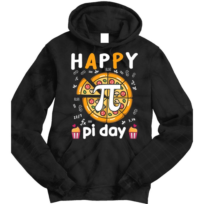 Happy Pi Day Mathematic Math Teacher For Pi Day 3.14 Tie Dye Hoodie