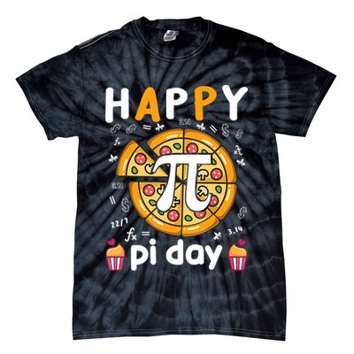 Happy Pi Day Mathematic Math Teacher For Pi Day 3.14 Tie-Dye T-Shirt