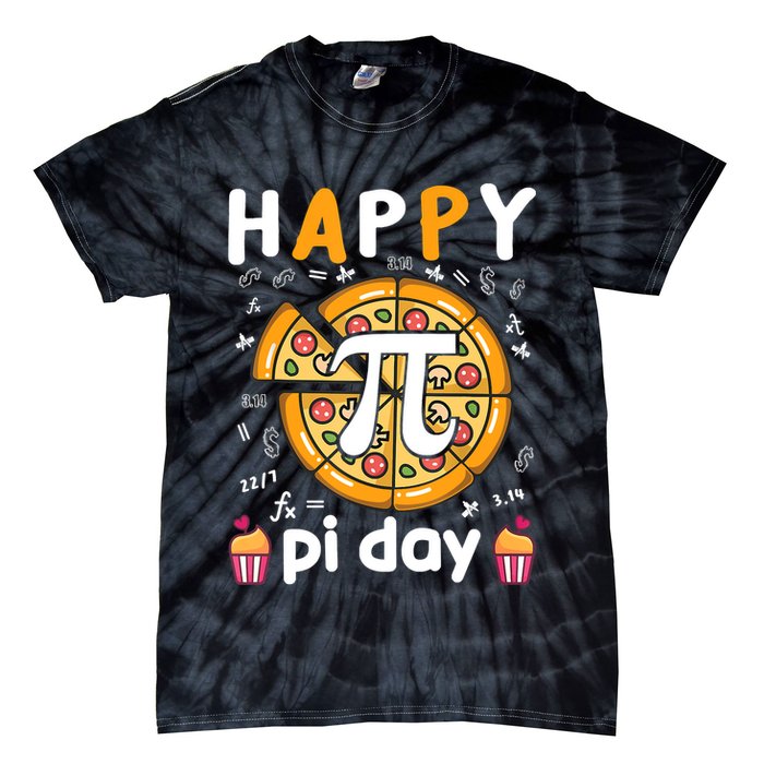 Happy Pi Day Mathematic Math Teacher For Pi Day 3.14 Tie-Dye T-Shirt