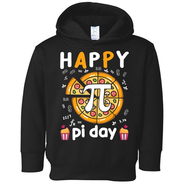 Happy Pi Day Mathematic Math Teacher For Pi Day 3.14 Toddler Hoodie