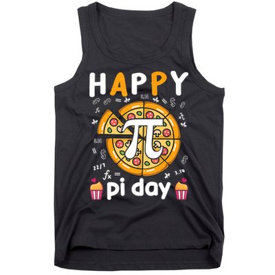 Happy Pi Day Mathematic Math Teacher For Pi Day 3.14 Tank Top