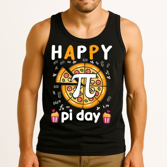 Happy Pi Day Mathematic Math Teacher For Pi Day 3.14 Tank Top