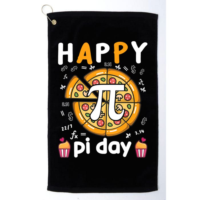 Happy Pi Day Mathematic Math Teacher For Pi Day 3.14 Golf Towel