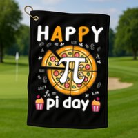 Happy Pi Day Mathematic Math Teacher For Pi Day 3.14 Golf Towel