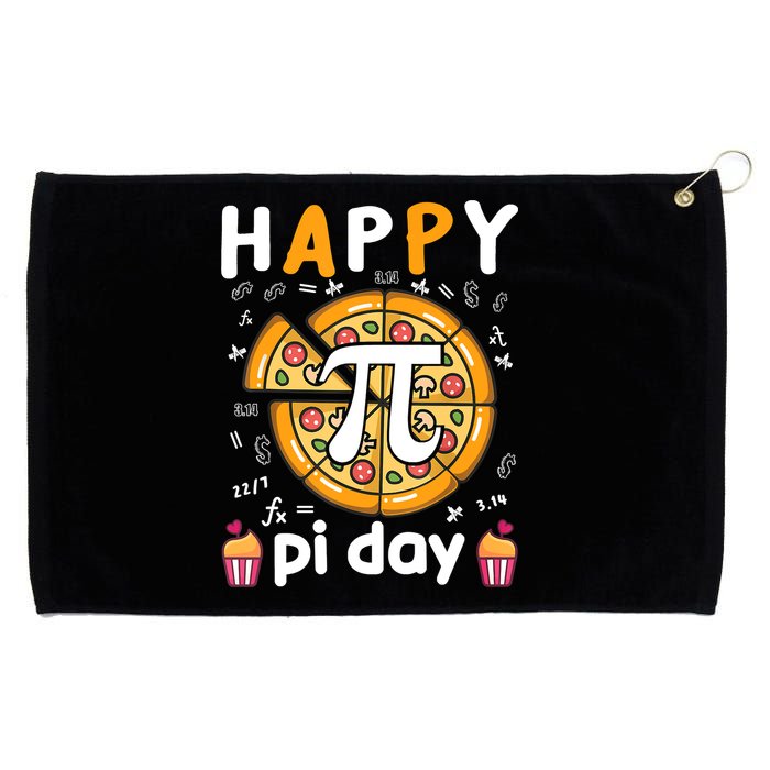 Happy Pi Day Mathematic Math Teacher For Pi Day 3.14 Grommeted Golf Towel