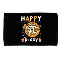 Happy Pi Day Mathematic Math Teacher For Pi Day 3.14 Microfiber Hand Towel