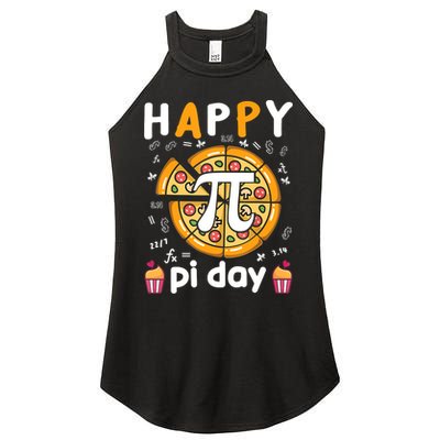 Happy Pi Day Mathematic Math Teacher For Pi Day 3.14 Women's Perfect Tri Rocker Tank