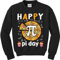 Happy Pi Day Mathematic Math Teacher For Pi Day 3.14 Kids Sweatshirt