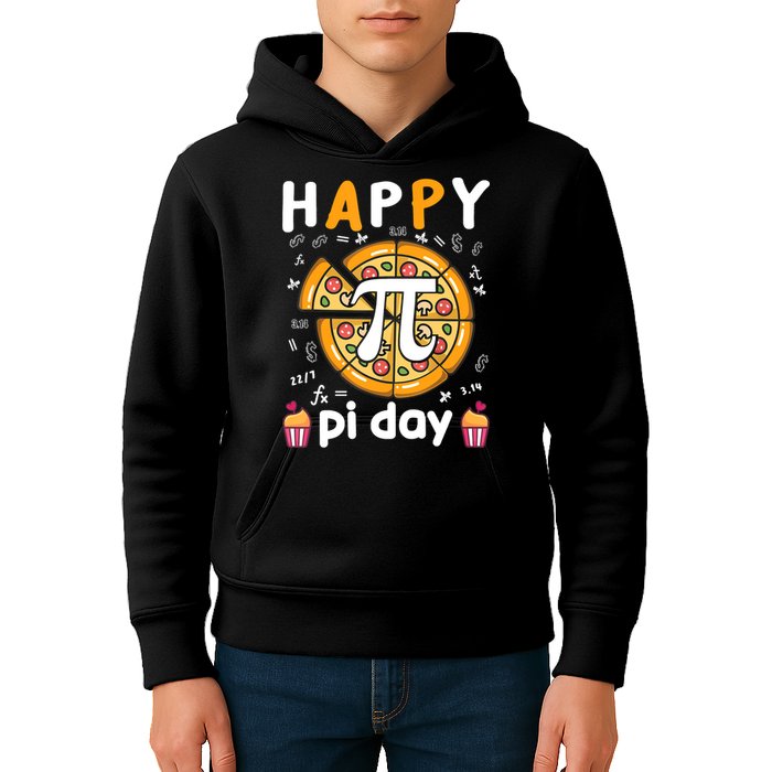 Happy Pi Day Mathematic Math Teacher For Pi Day 3.14 Kids Hoodie
