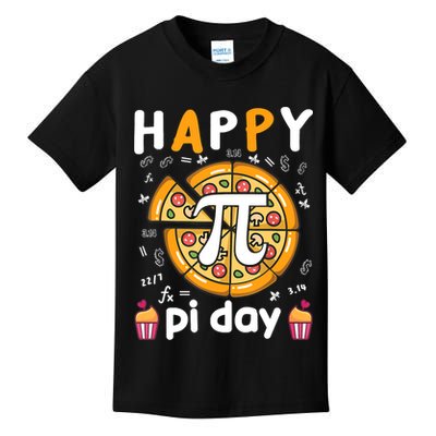 Happy Pi Day Mathematic Math Teacher For Pi Day 3.14 Kids T-Shirt