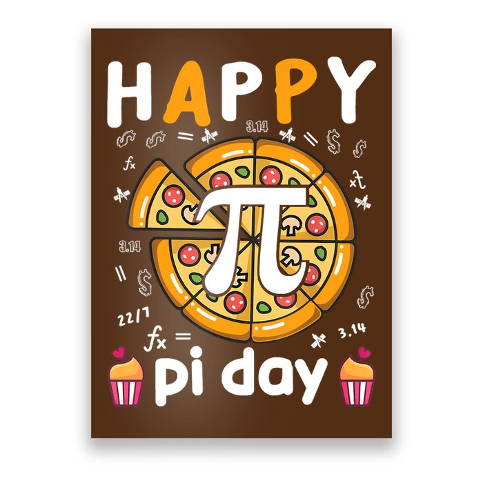 Happy Pi Day Mathematic Math Teacher For Pi Day 3.14 Poster