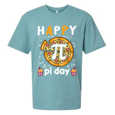 Happy Pi Day Mathematic Math Teacher For Pi Day 3.14 Sueded Cloud Jersey T-Shirt