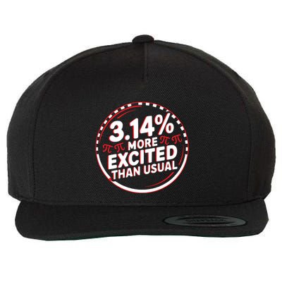 Happy Pi Day Math Teacher Mathematics Irrational Pi Symbol Meaningful Gift Wool Snapback Cap