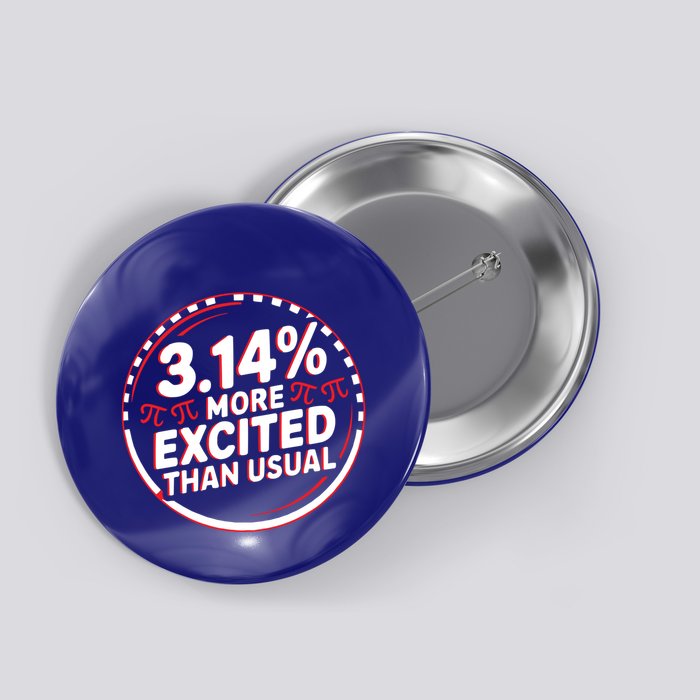 Happy Pi Day Math Teacher Mathematics Irrational Pi Symbol Meaningful Gift Button